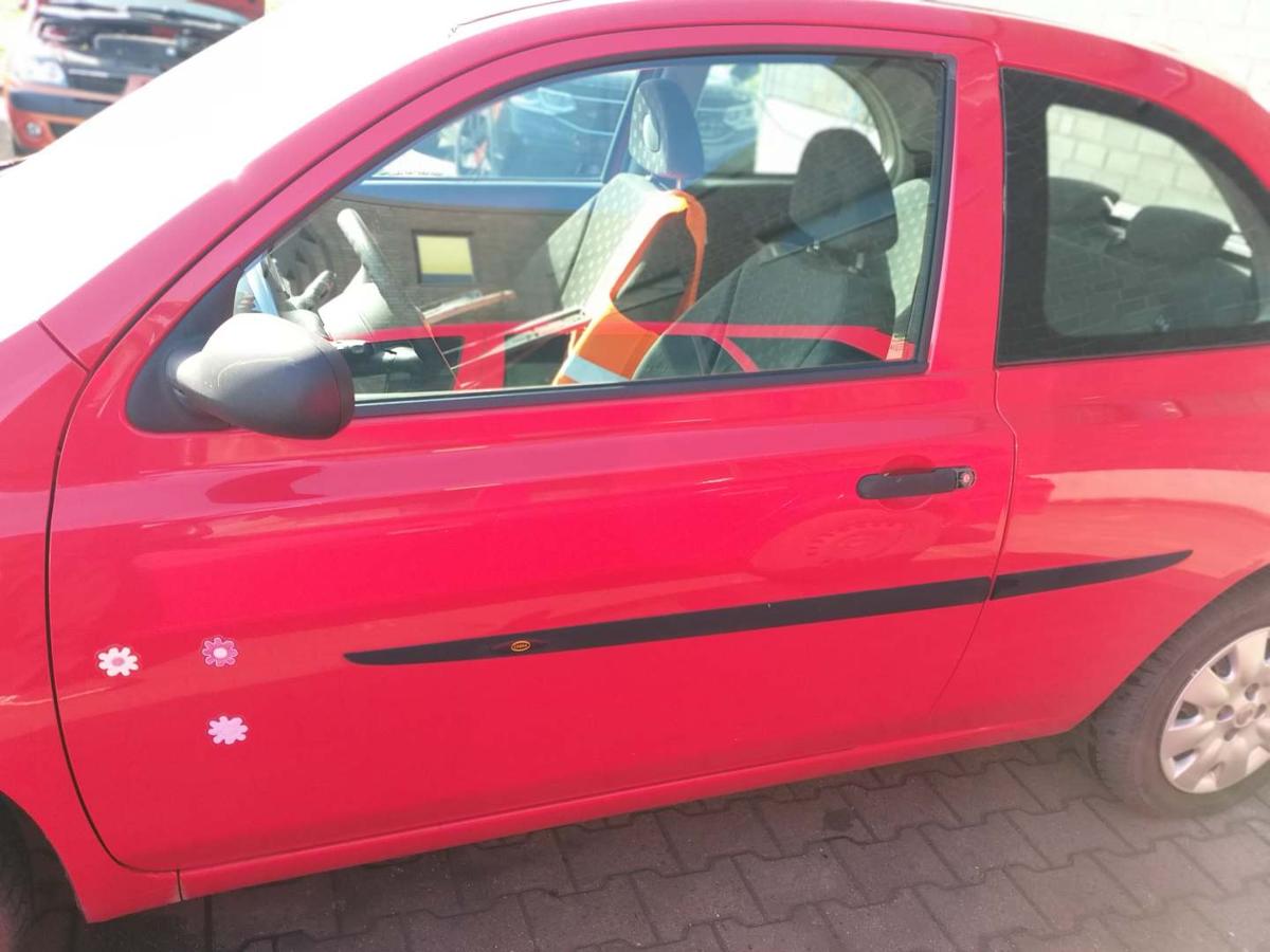 Nissan Micra K12 original Tür vorn links Z10 Rot 3-Türer Bj.2004